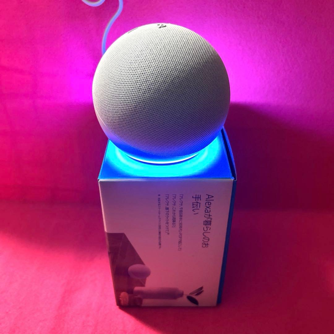 (美品）Amazonアレクサ echo dot 第5世代 グレシャーホワイト