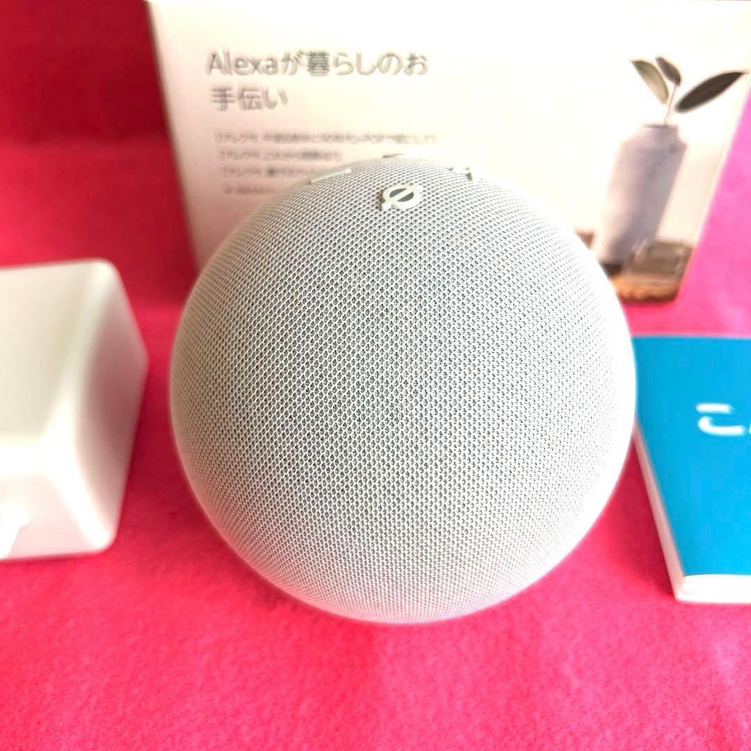 (美品）Amazonアレクサ echo dot 第5世代 グレシャーホワイト