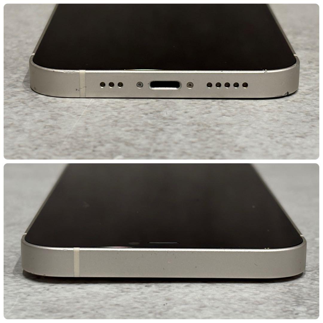 iPhone12 Apple ホワイト　初期化済み　simロック有　docomo