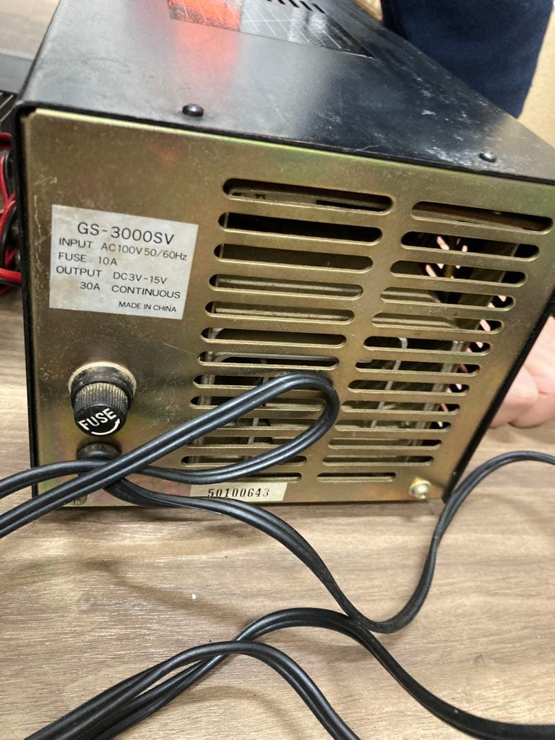 GS-3000SV DC電源供給装置 30A 無線機　変圧器　おまとめ