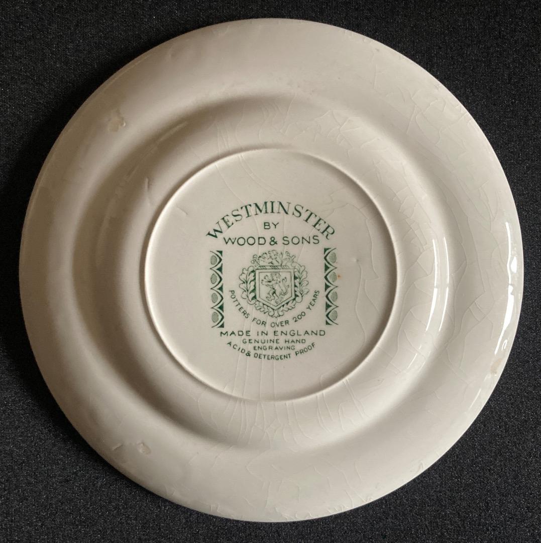 708『WOOD&SONS ウェストミンスター・シリーズ ディナー皿5枚セット』