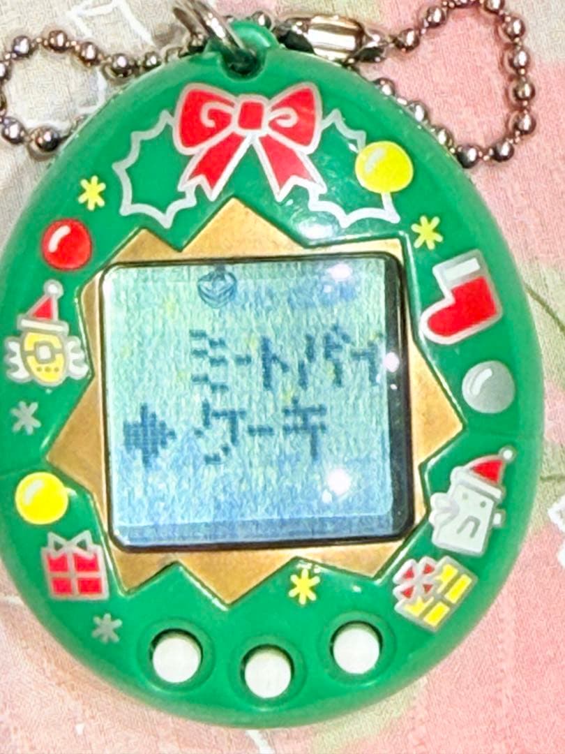 【動作確認済】サンタクロっちのたまごっち 緑