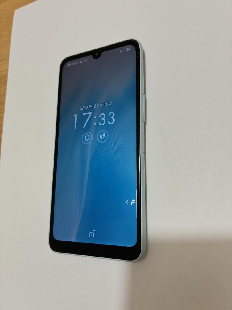 ★美品★【箱・説明書付き】arrows We2 ライトブルー