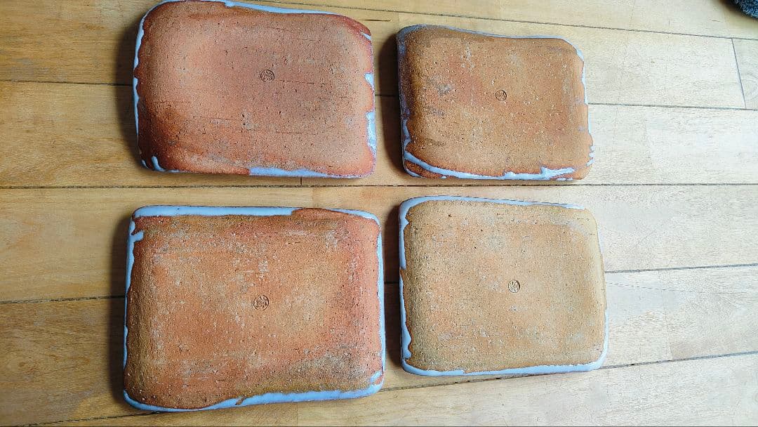不明 焼き物 皿 20センチ 15センチ 陶器