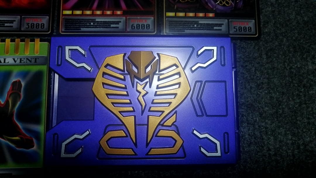 王蛇　カードデッキ　CSM Vバックル＆ドラグバイザー　仮面ライダー