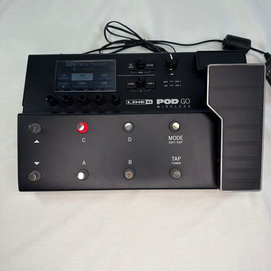極美品Line 6 POD GO Wireless ワイヤレス・トランスミッター