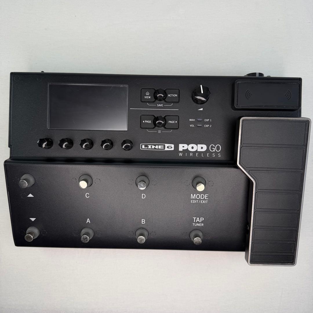 極美品Line 6 POD GO Wireless ワイヤレス・トランスミッター