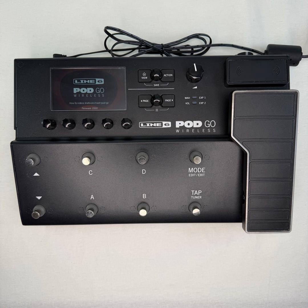 極美品Line 6 POD GO Wireless ワイヤレス・トランスミッター