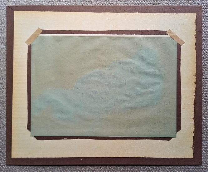 原精一　　鉛筆とパステルによる裸婦デッサン画