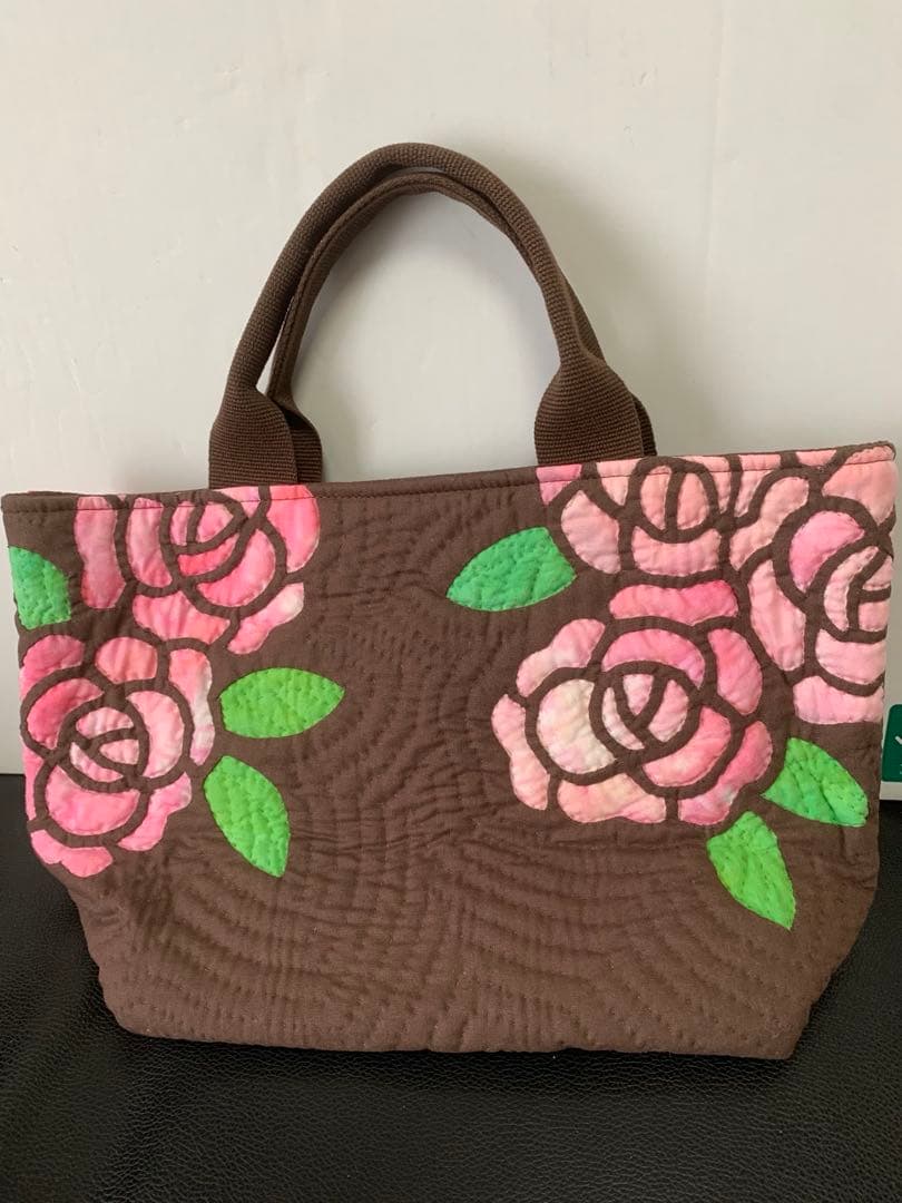 キルト　トートバッグ