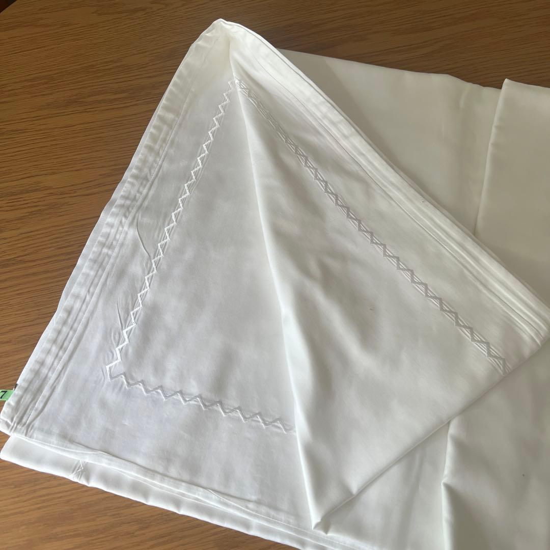 y's for living ワイズフォーリビング　布団カバー　キングサイズ　白