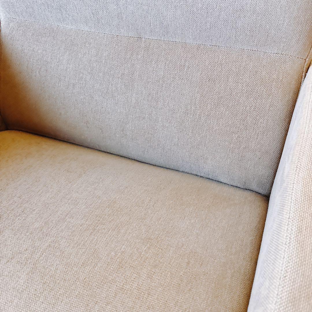 フクラ　nero 1P ソファ　ラウンジチェア　オットマンなし