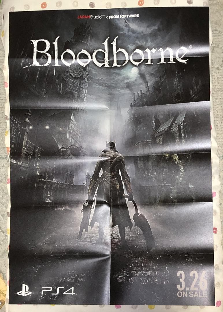 PS4　「Bloodborne」　ポスター