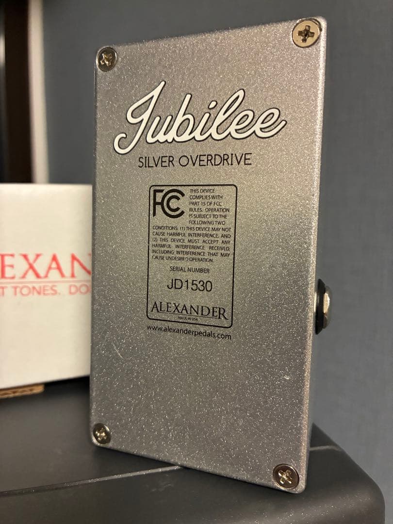 ギター Alexander Pedals Jubilee Silver
