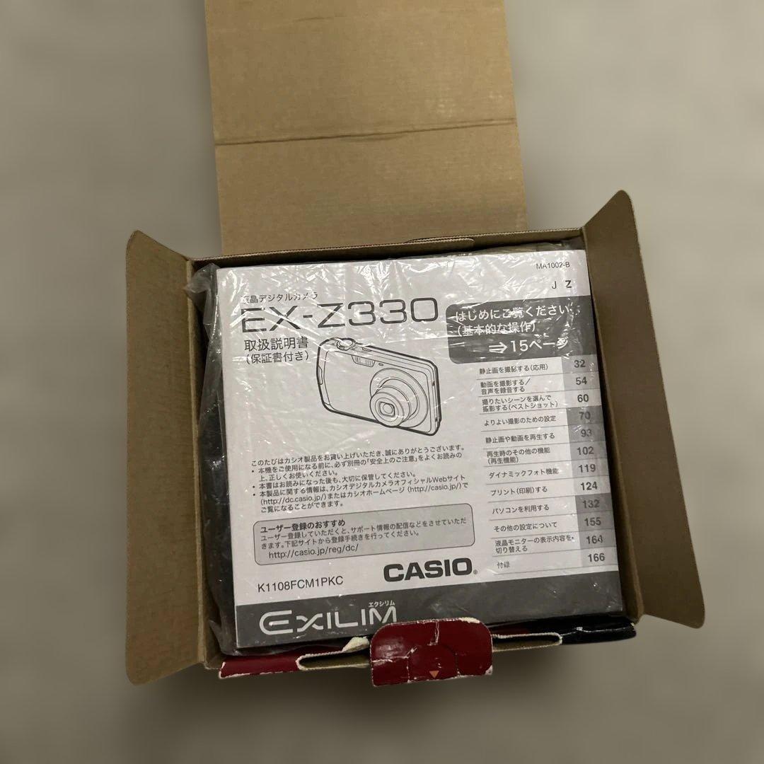 CASIO EX-Z330 コンパクトデジタルカメラ
