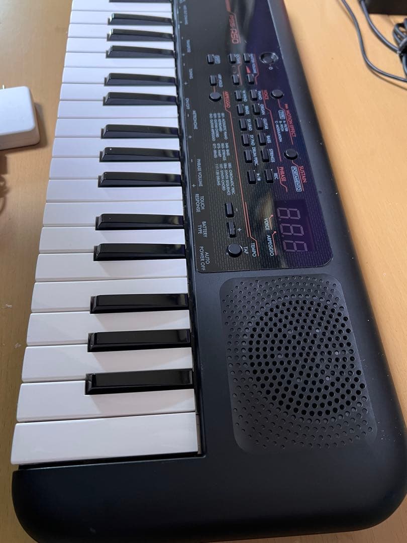 ヤマハのポータブルキーボードPSS-A50