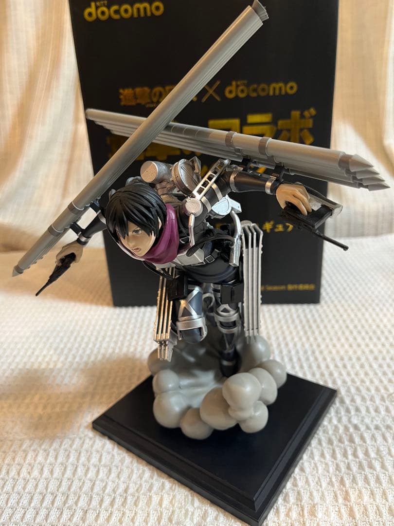 進撃の巨人× NTT docomo 500体限定フィギュア ミカサ・アッカーマン