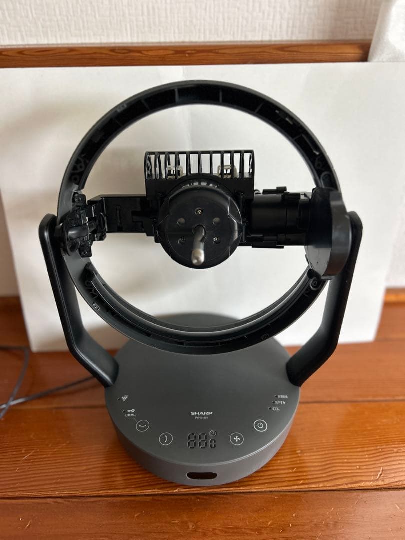 【美品】SHARP PK-S1801-B グレー　2025製　新品リモコン　取説