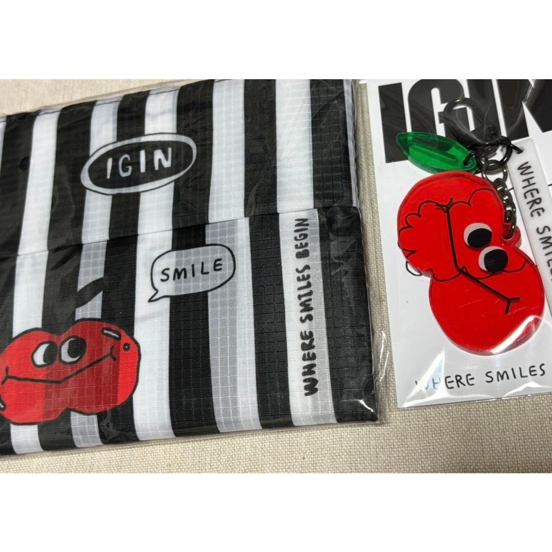 BTS JIN IGIN エコバッグ キーホルダー ポップアップ　アイギン　ジン