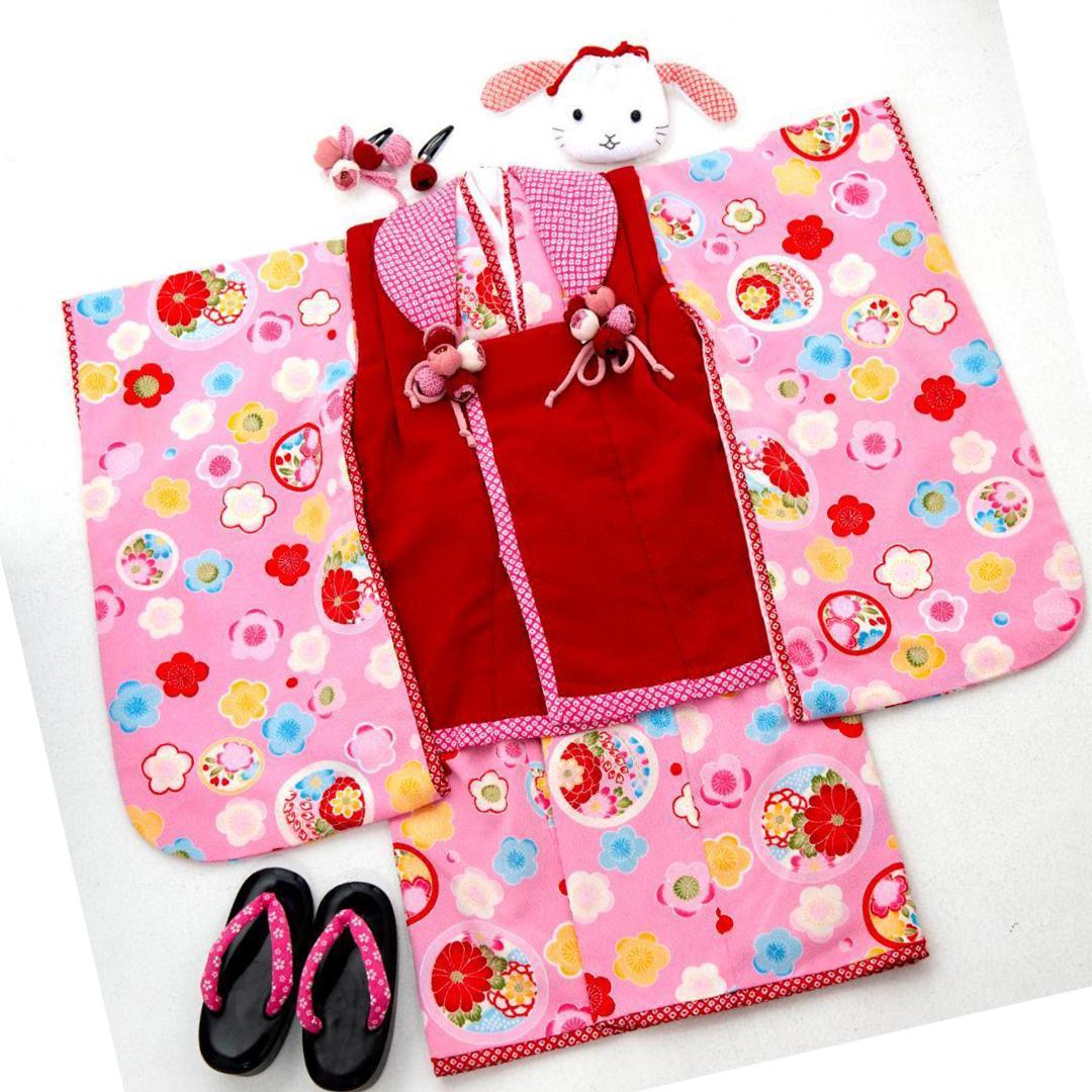 ジャパンスタイル　被布フルセット　３歳 七五三 専用化粧箱入り