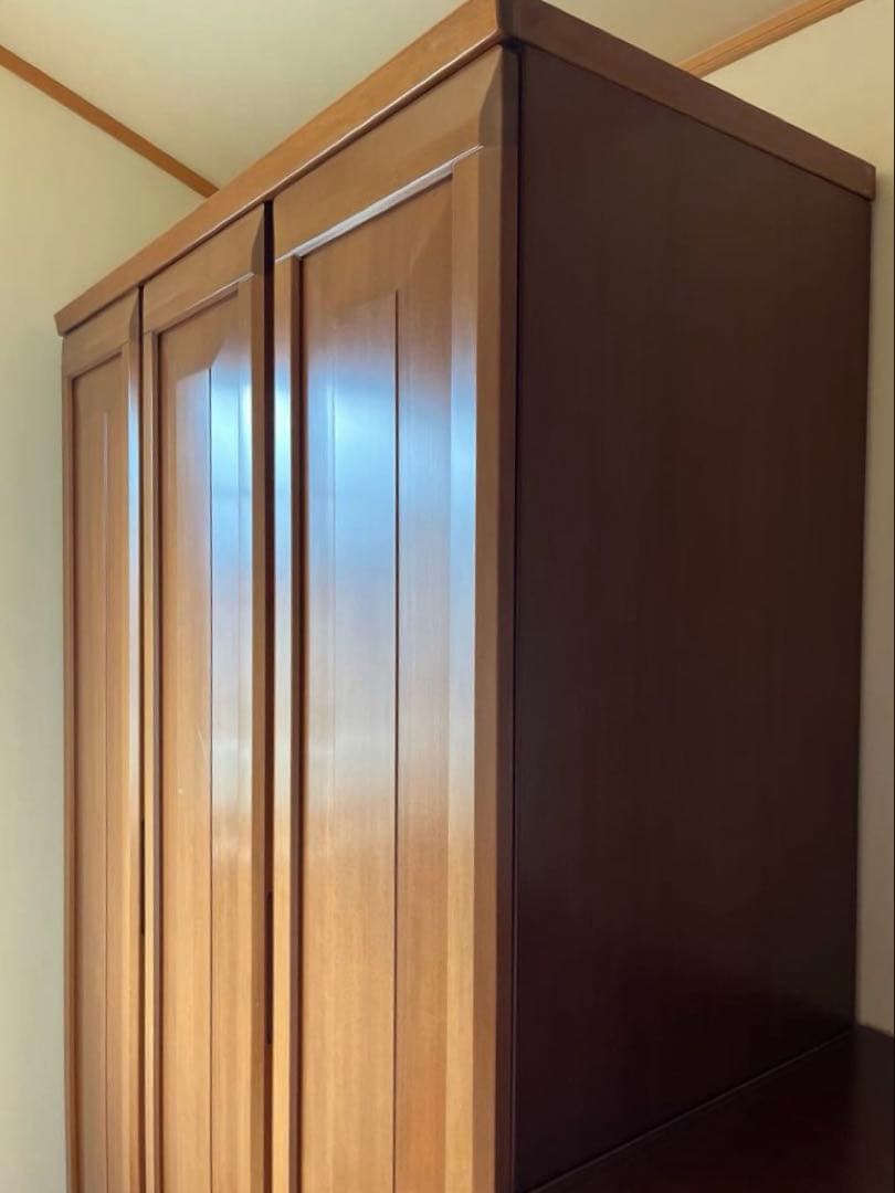 洋服タンス　箪笥　婚礼家具　ウォールナット　桐