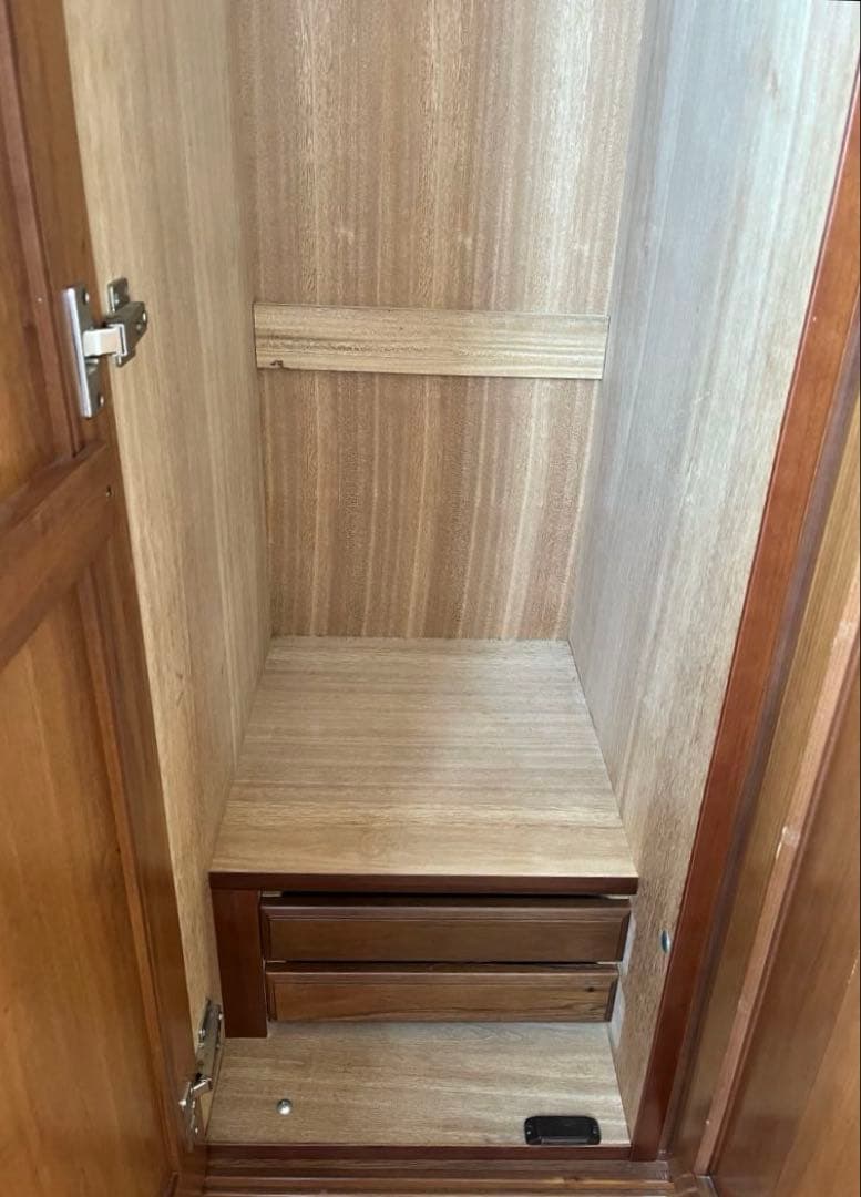 洋服タンス　箪笥　婚礼家具　ウォールナット　桐