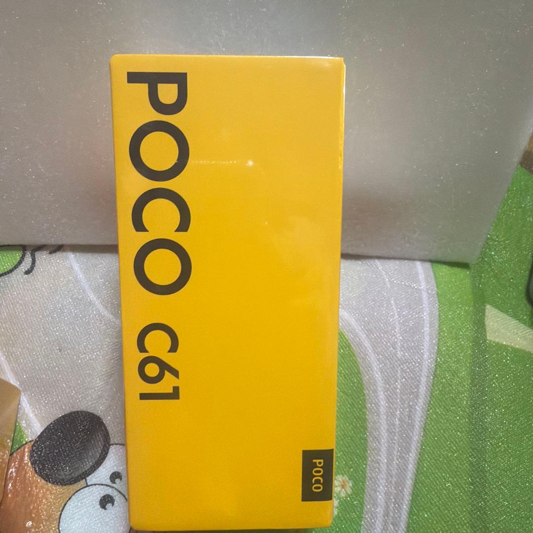 POCO C61 ブラック 4GB RAM 128GB ROM