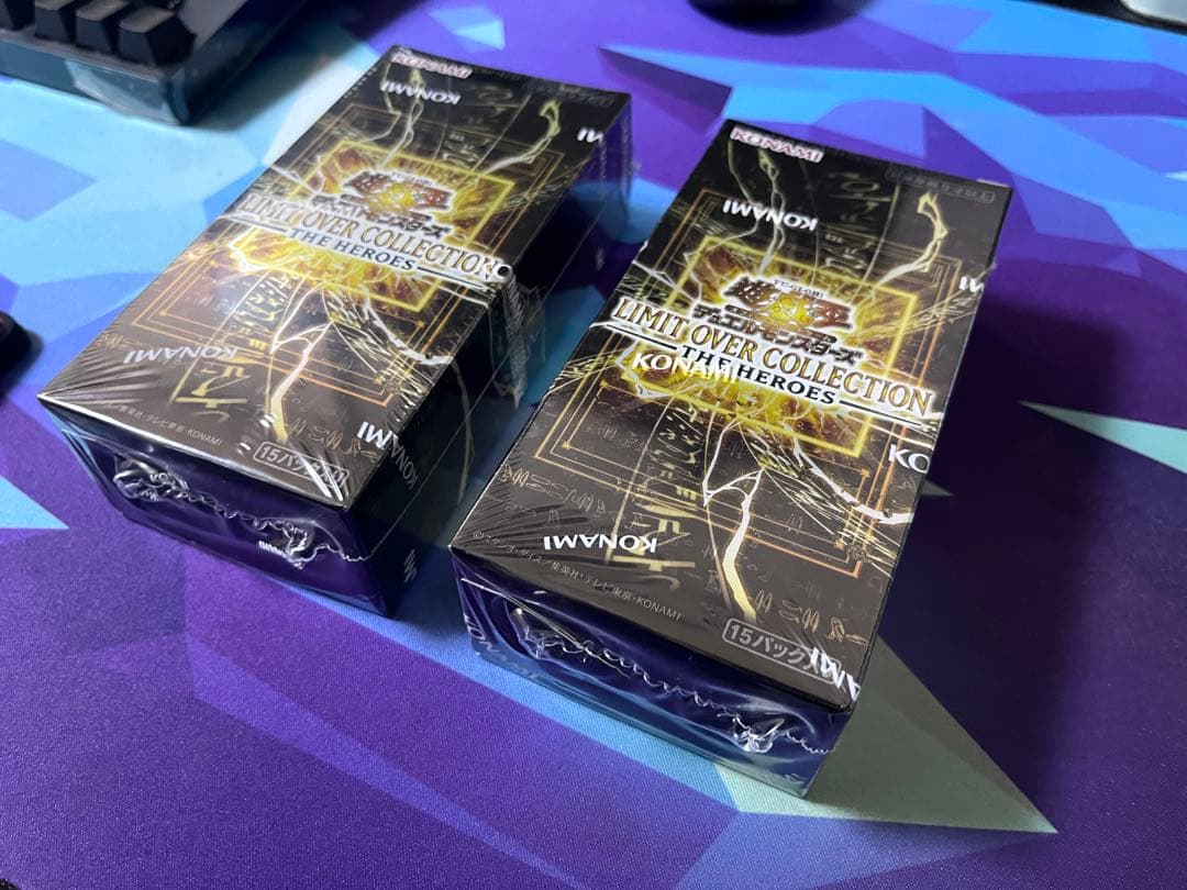 【シュリンク付】遊戯王 リミットオーバーコレクション ザ・ヒーローズ2BOX