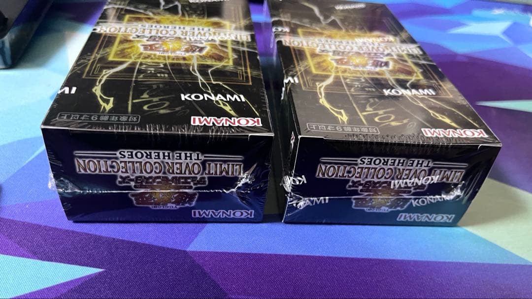 【シュリンク付】遊戯王 リミットオーバーコレクション ザ・ヒーローズ2BOX