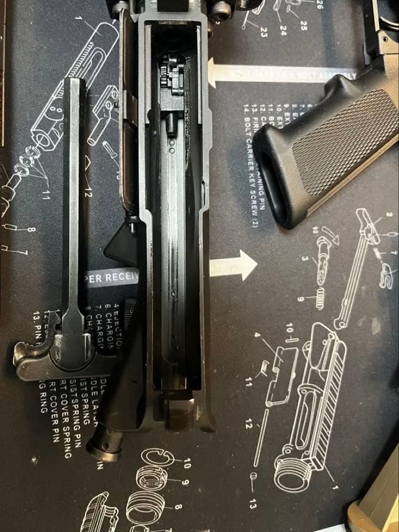 東京マルイ製 Mk18 Mod.1 ガスブローバック　Zシステム