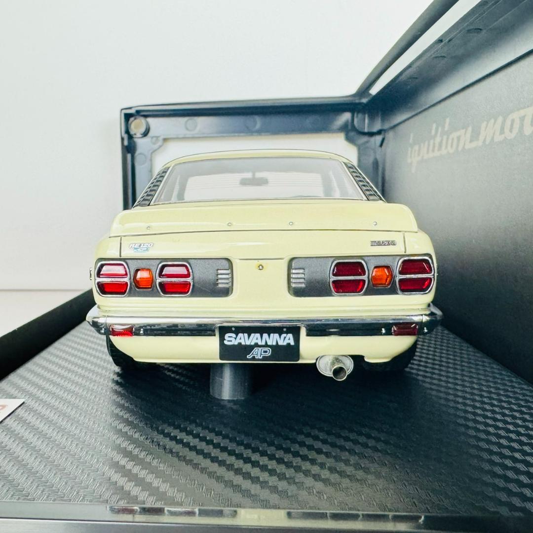 1/18 イグニッションモデル マツダ サバンナ （S124A） ホワイト