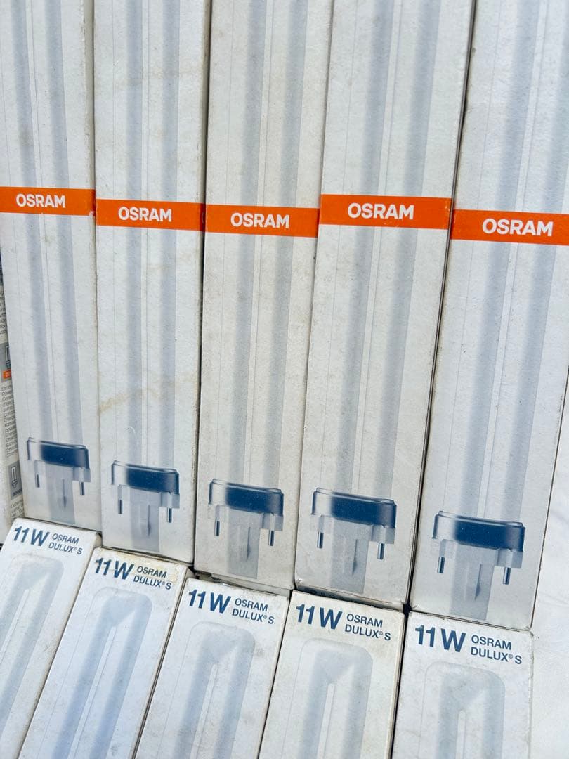 14本 OSRAM コンパクト形蛍光ランプ DULUX S 11W 三菱 まとめ