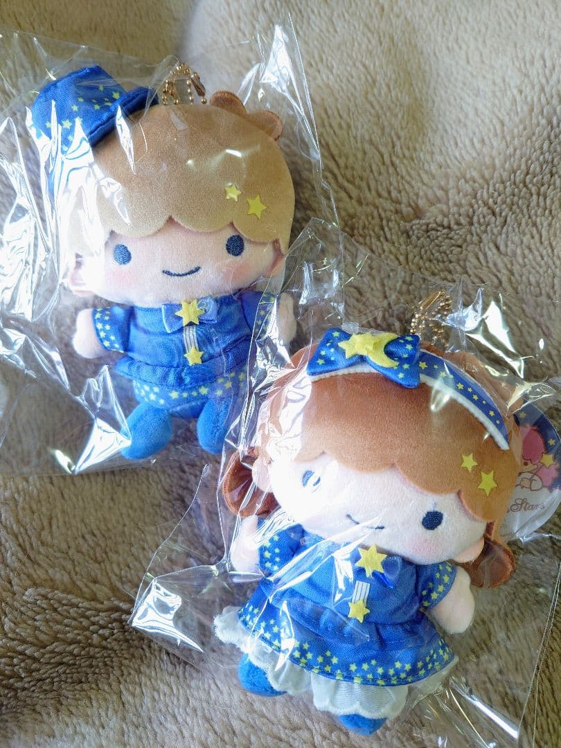 ❤リトルツインスターズ✨️夜空のぶとうかい むにゅぐるみマスコット 2個セット❤