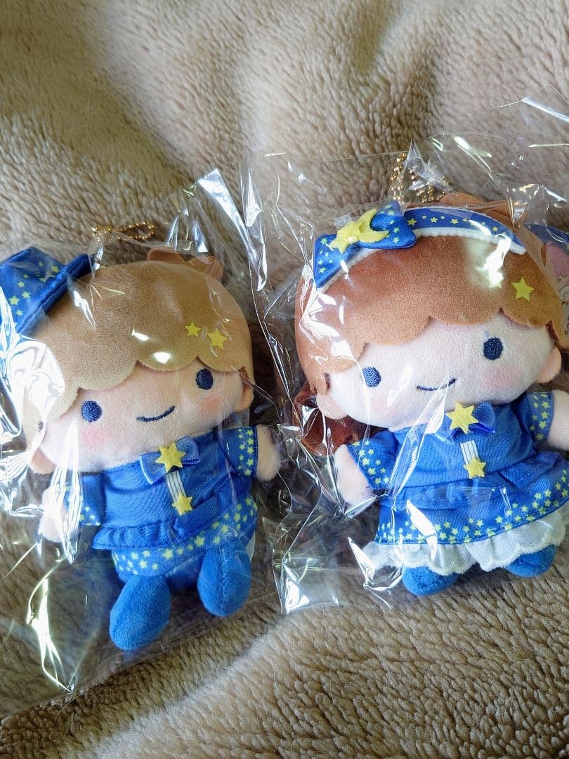 ❤リトルツインスターズ✨️夜空のぶとうかい むにゅぐるみマスコット 2個セット❤
