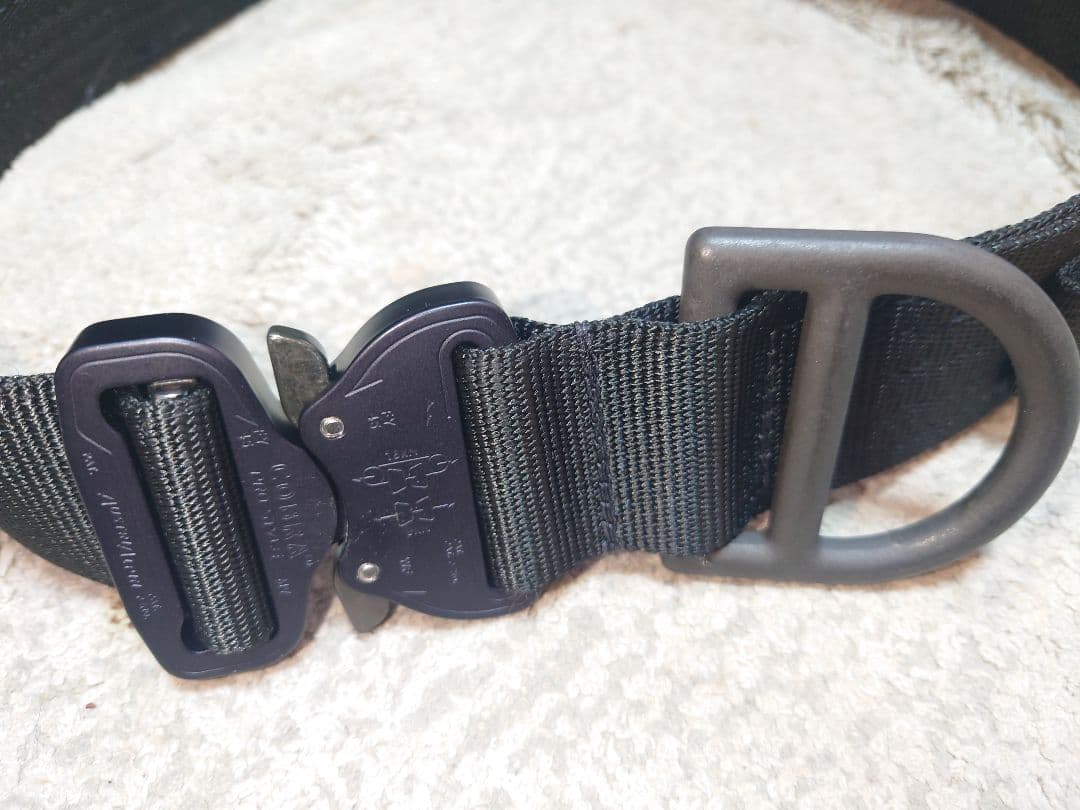 実物ハイスピードギア コブラバックル ベルト黒 Mサイズ