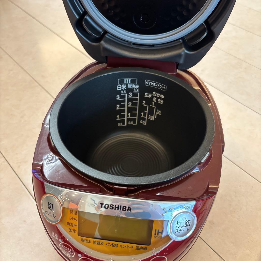 TOSHIBA IH炊飯器　RC-6XH