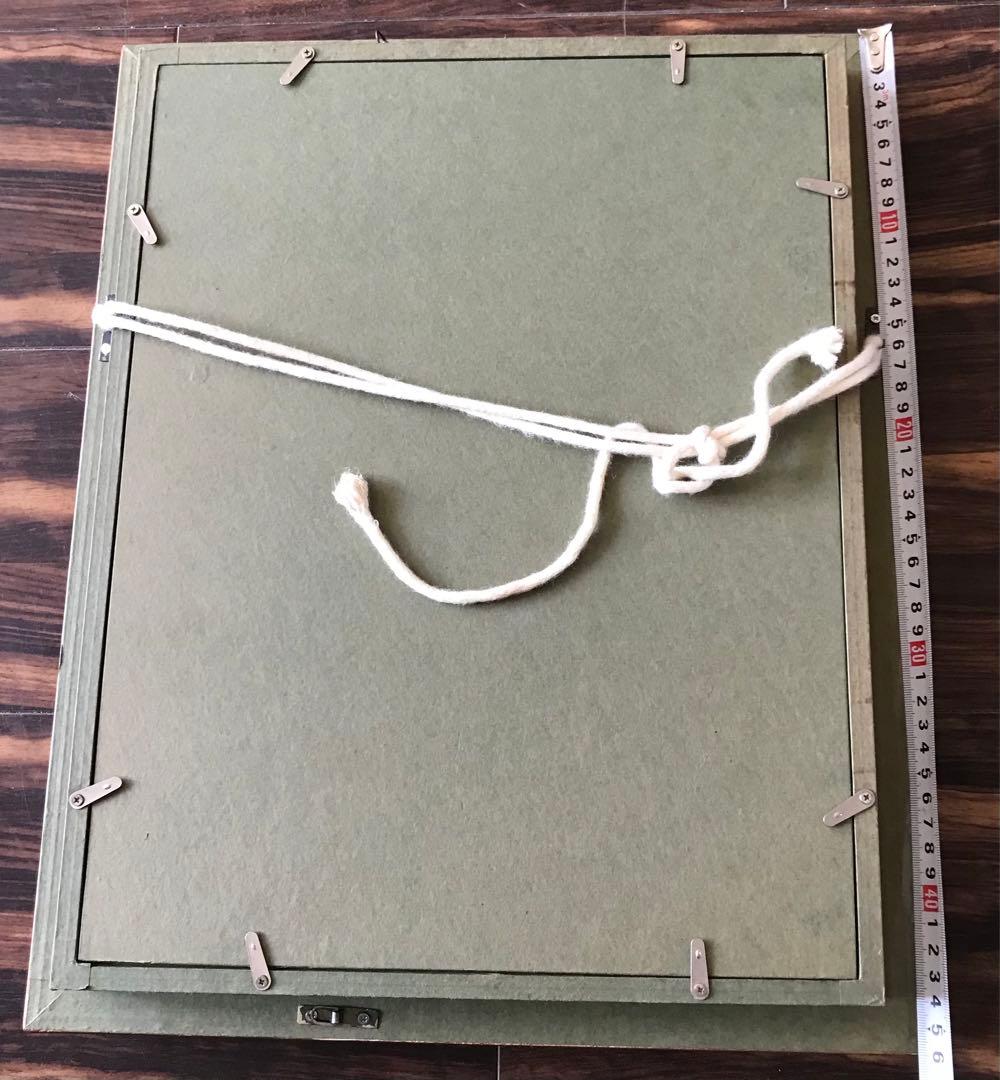 柏原正郎「アネモネ」油彩 額装 元新協美術委員 油絵 油画 D