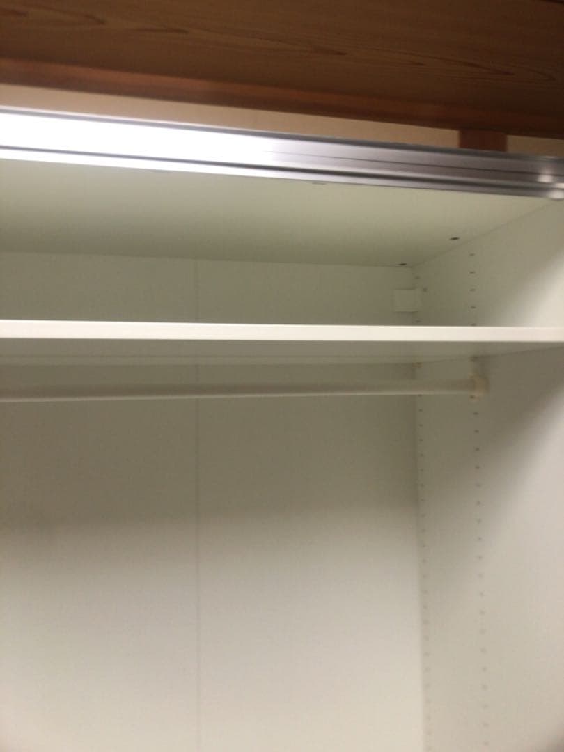 IKEA ワードローブ　PAX クローゼット　オーダーメイド　鏡　ミラー扉