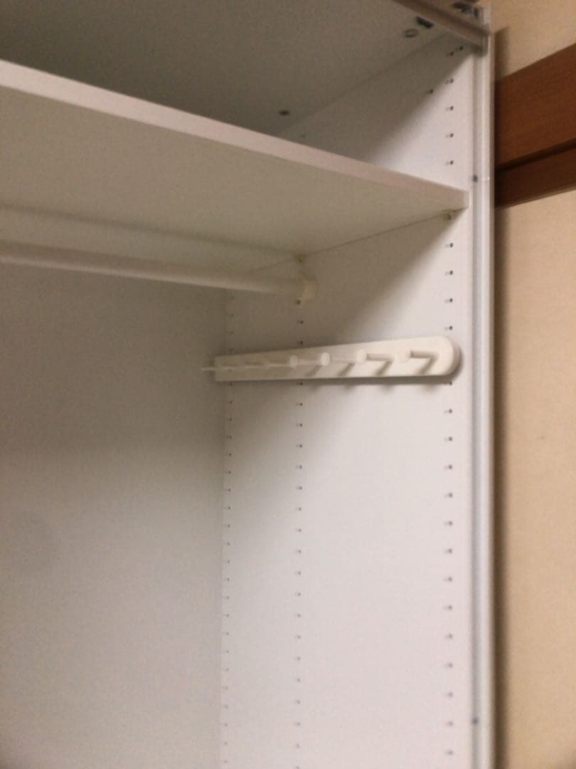 IKEA ワードローブ　PAX クローゼット　オーダーメイド　鏡　ミラー扉