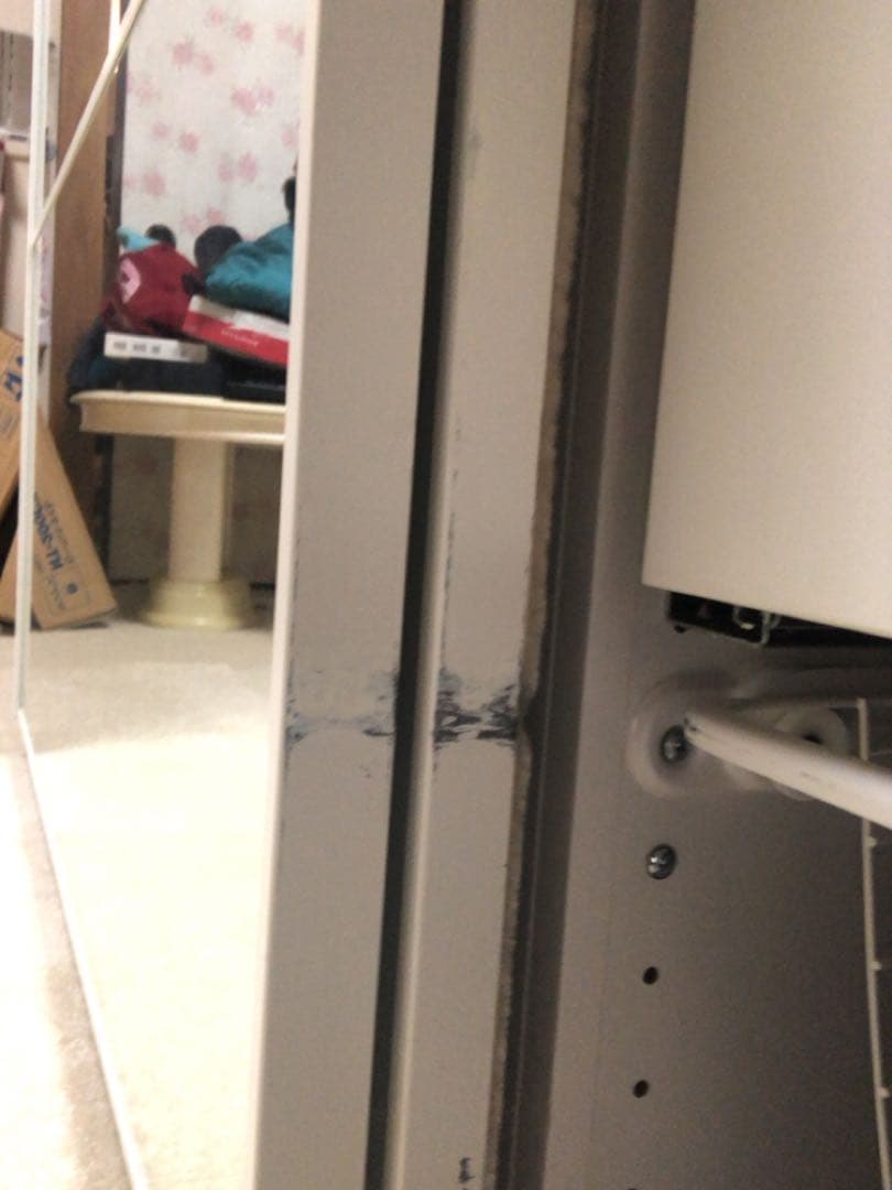 IKEA ワードローブ　PAX クローゼット　オーダーメイド　鏡　ミラー扉