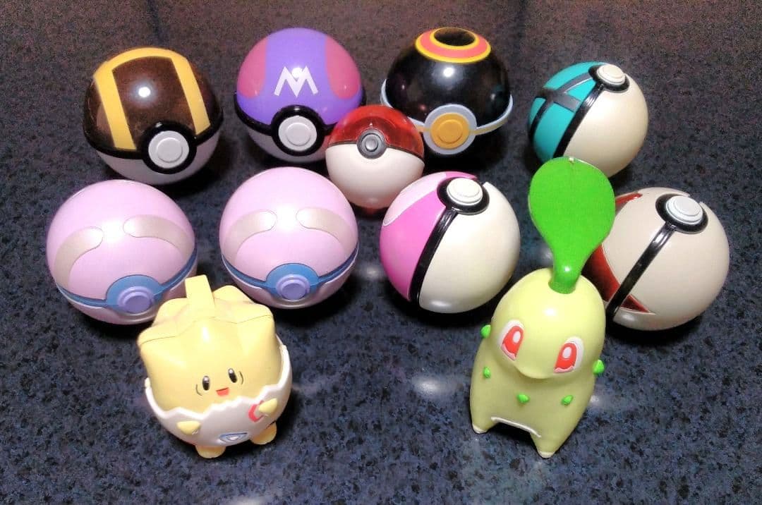 【約130点】ポケモン 指人形 ソフビ キーホルダー モンスターボール シール