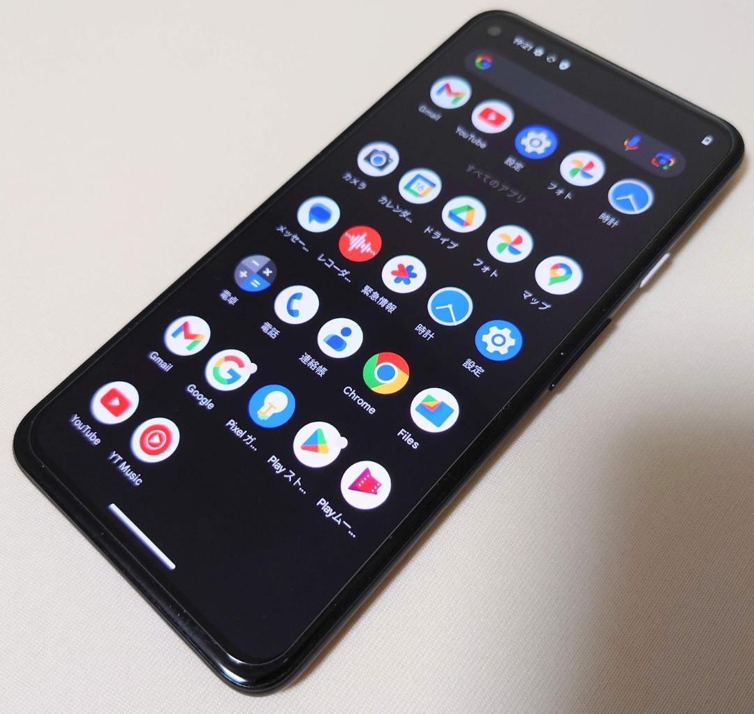 Google Pixel 4a (5G) ブラック SB版 128GB