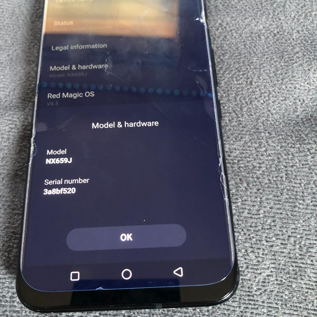 REDMAGIC 5G ゲーミングスマートフォン 8GB/128GB
