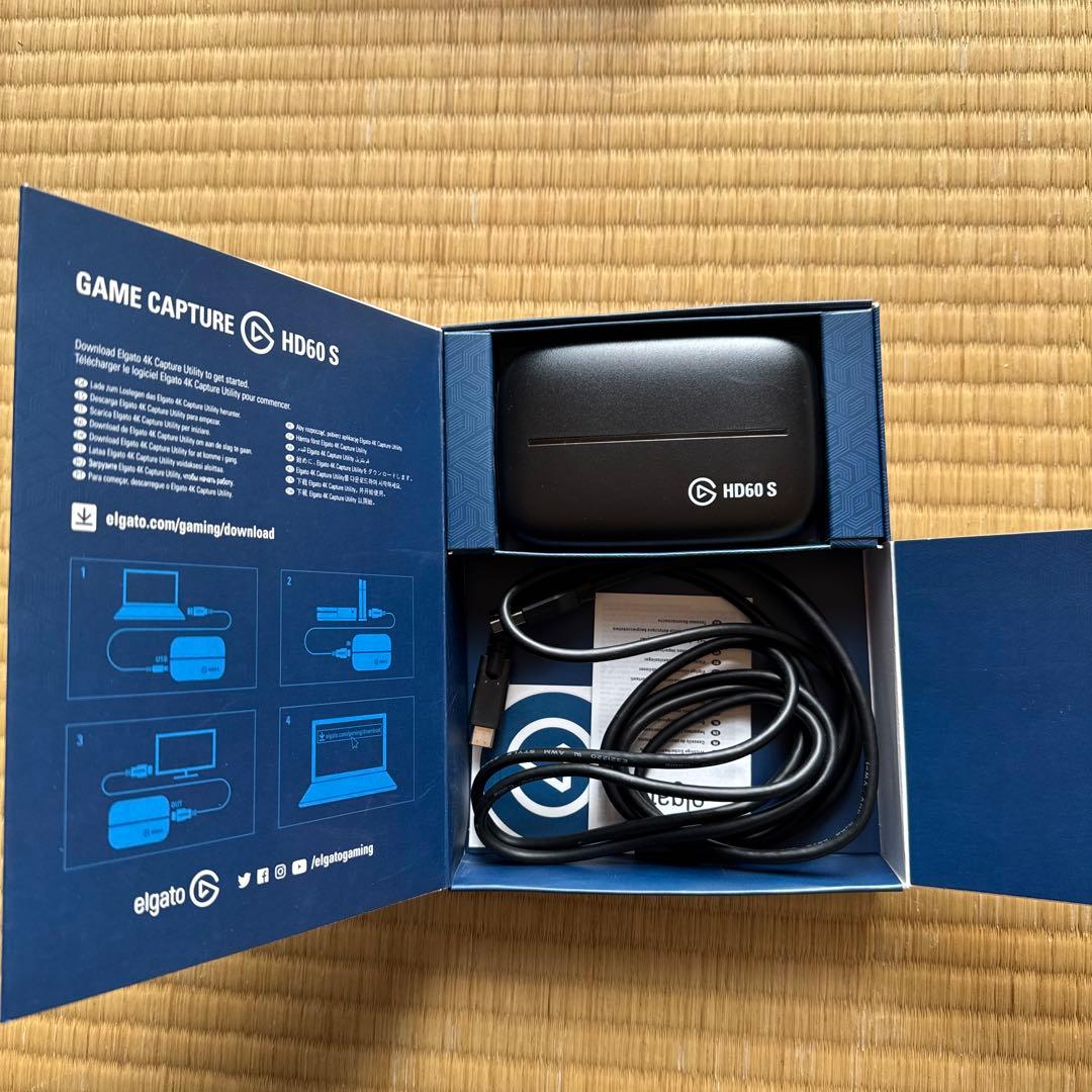 Elgato HD60 S ゲームキャプチャ