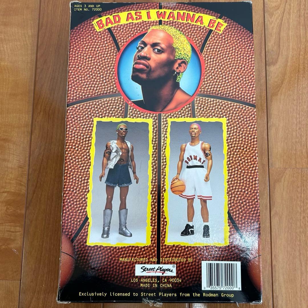 レアDennis RodmanフィギュアLIMITED EDITION NBA
