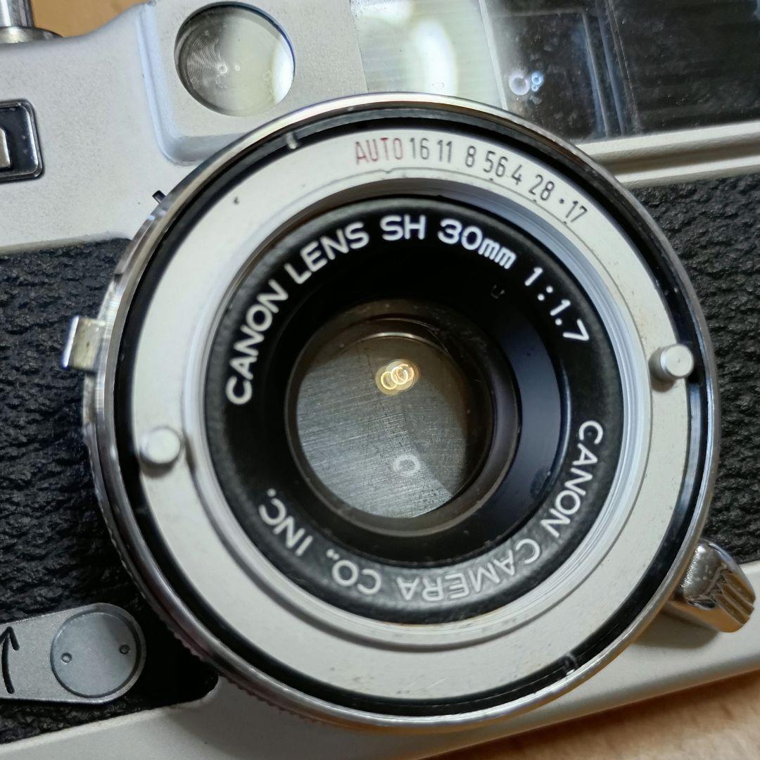 フィルムカメラ【完動品】キャノンデミEE17