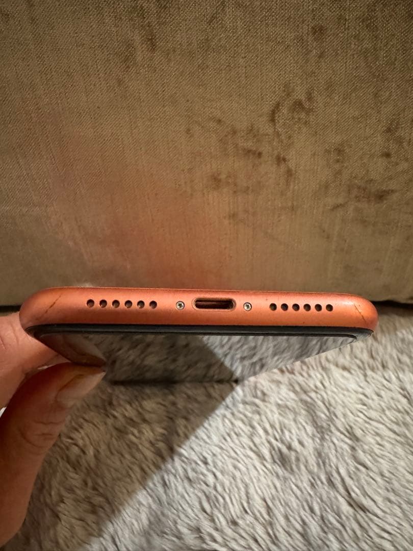 iPhone XR オレンジ 64GB 箱・ケーブル・付属品付き