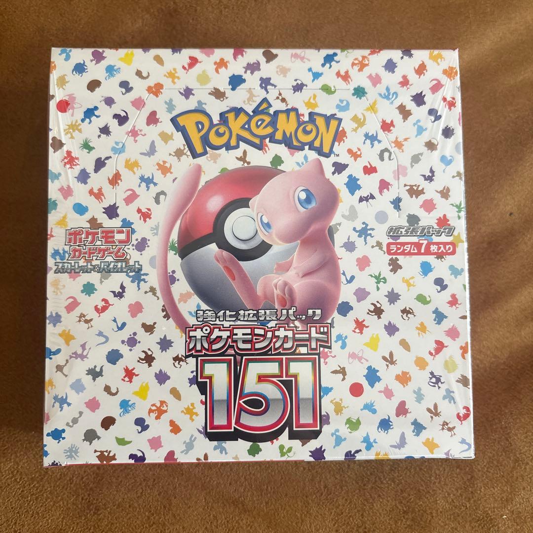 P*U様 ポケモンカード151box シュリンク付き
