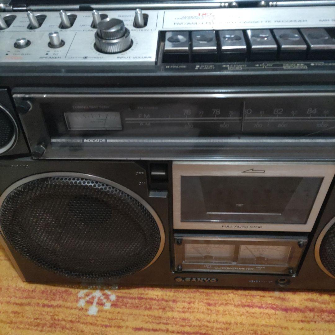 F*p様 SANYO MR 9600 ラジオ・カセットレコーダー、説明文必ずお読