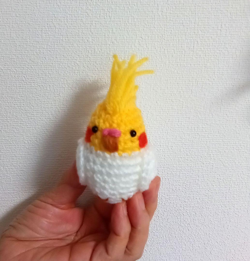 ✢ちょっと大きい立てて飾れるインコさん✢